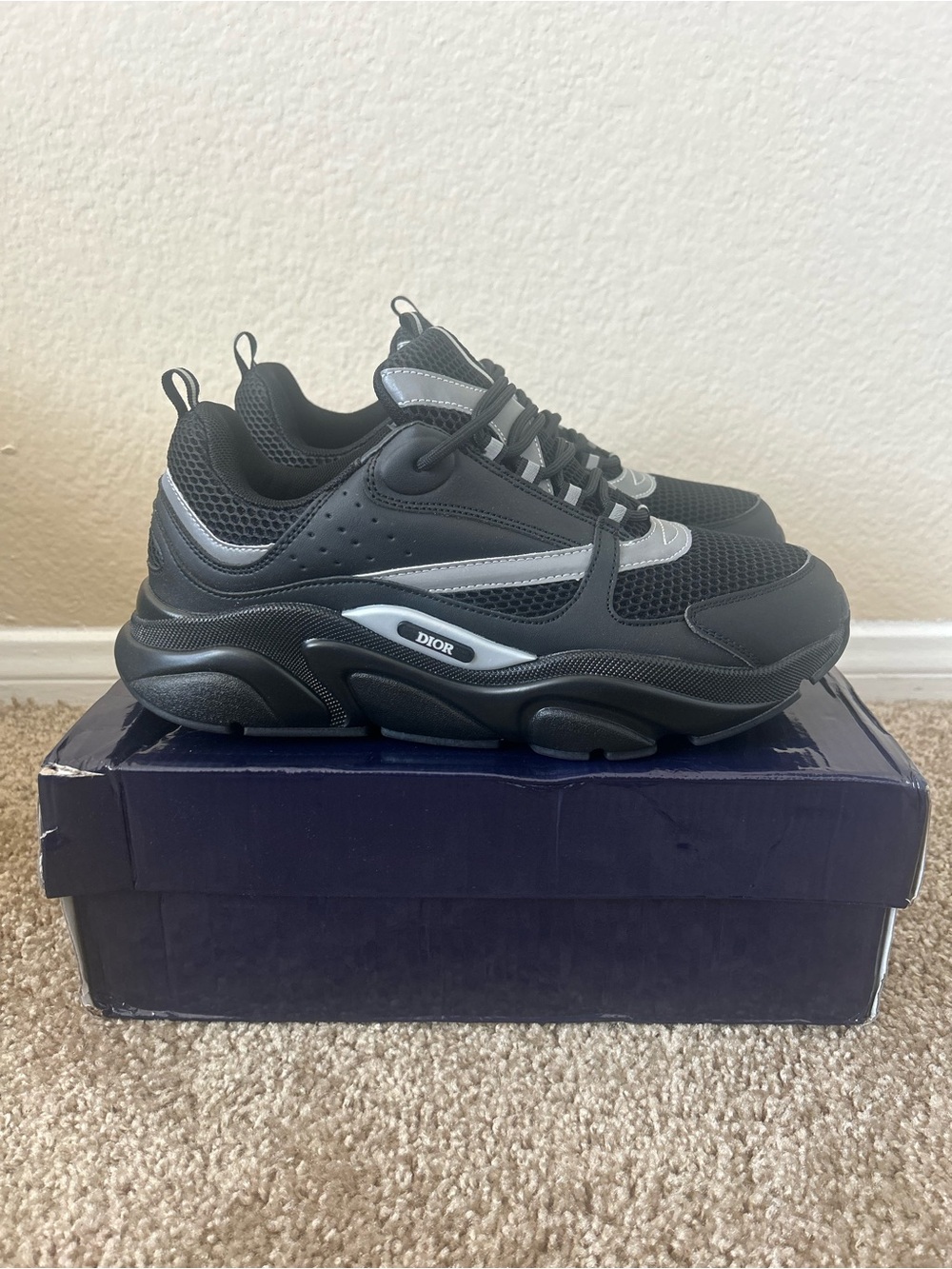Dior B22 Men’s Size 11 Black Colorway